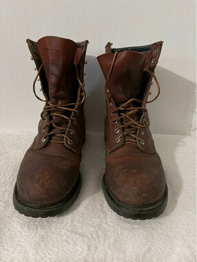 Red Wing Boots 899 Men’s 7.5 D Brown Leather USA Made Vintage